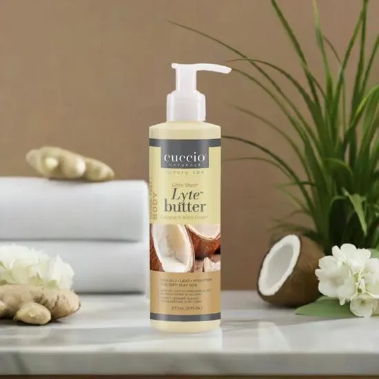 Cuccio Coconut & White Ginger Lyte Lotion 237ml