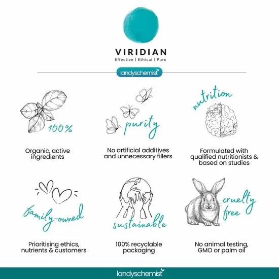 Viridian viridiKid Multivitamin Capsules 90 Capsules
