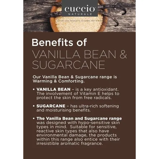 Cuccio Vanilla Bean & Sugarcane Lyte Body Butter 946ml