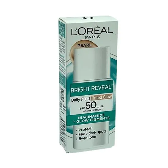L'Oreal Paris Bright Reveal Daily Fluid Tinted Glow SPF 50 50ml