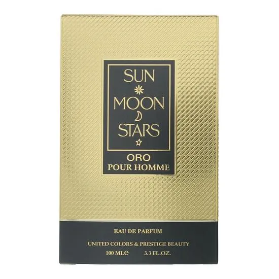 United Colors & Prestige Beauty Sun Moon Stars Oro Pour Homme Eau De Parfum 100ml