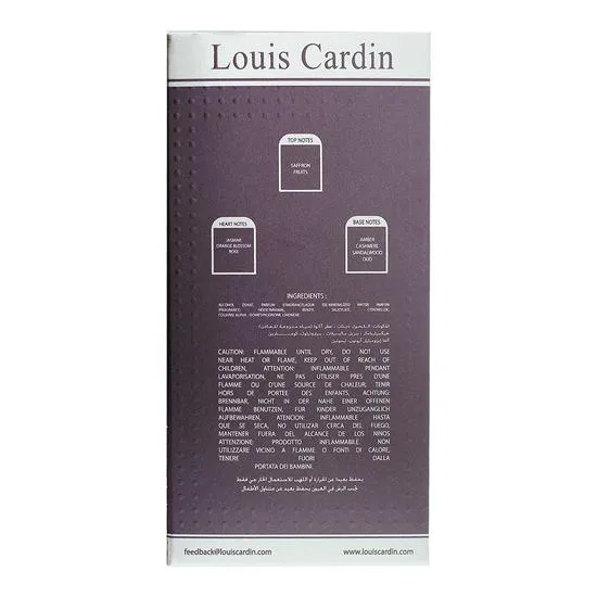 Louis Cardin Credible Oud Eau De Parfum 100ml