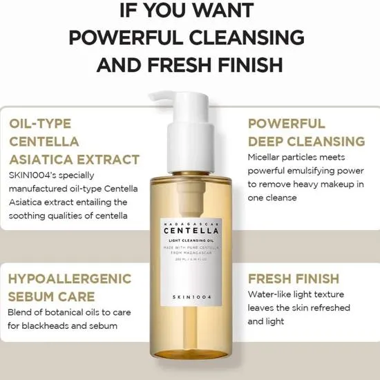 Skin1004 Madagascar Centella Light Cleansing Oil 30ml