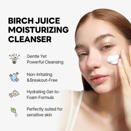 Round Lab Birch Juice Moisturising Cleanser