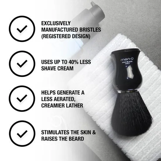 men-ü Pro Black Shaving Brush
