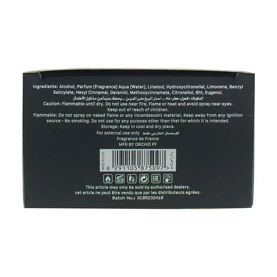 Orchid The Fusion Scentology Cosmopolitan Eau De Parfum 100ml