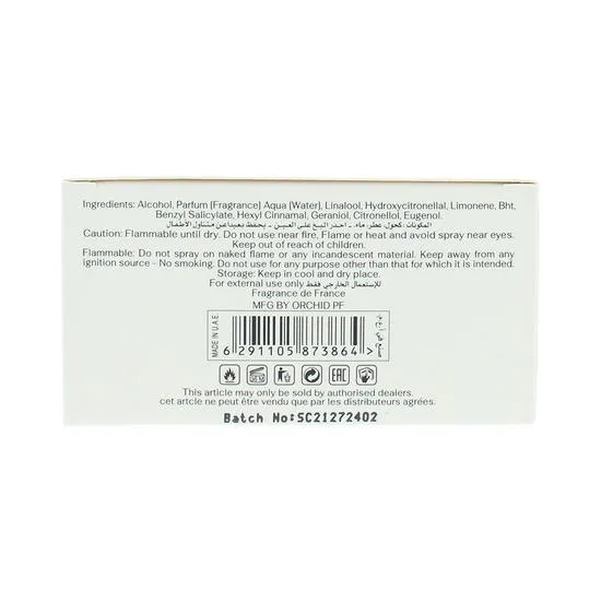 Orchid Signature Chaillot Eau De Parfum 100ml