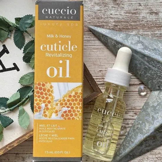 Cuccio Revitalising Nail & Cuticle Oil Complex Milk & Honey 15ml