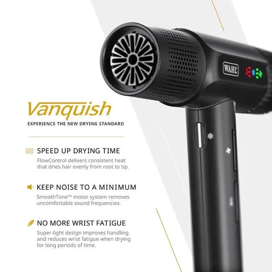 Wahl Vanquish Hair Dryer Black