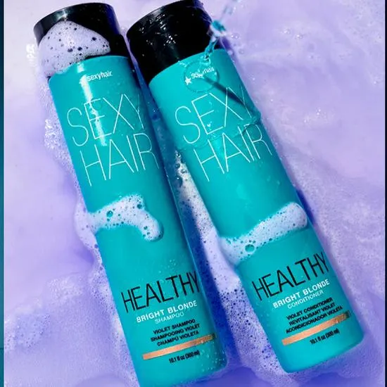 Sexy Hair Healthy Bright Blonde Shampoo 300ml