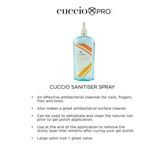 Cuccio Antibacterial Cleansing Spray 120ml
