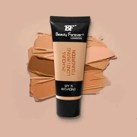 beauty forever Anti Ageing Foundation Makeup SPF 15 45ml / 02 Beige