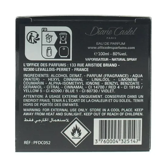 Diane Castel Onyx Tiger Eau De Parfum 100ml