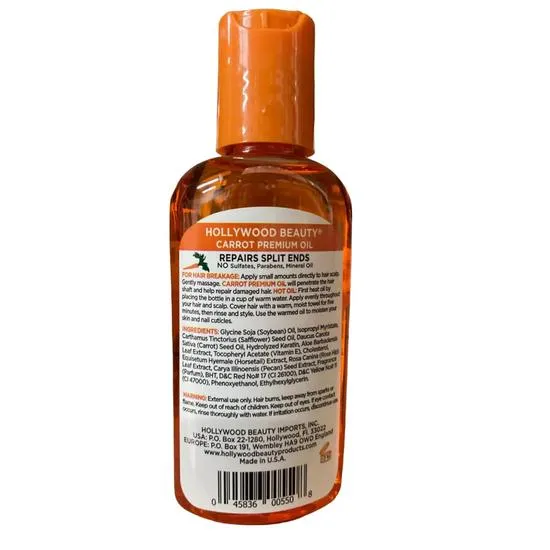 Hollywood Beauty Carrot Oil 59.2ml
