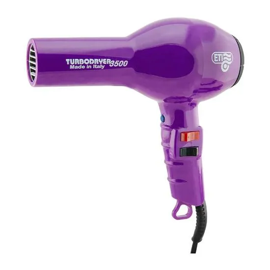 ETI Professional Salon Hair Dryer Turbodryer 3500 Black