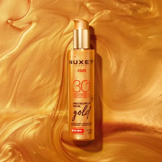 Nuxe Sun Oil Gold Shimmery High Protection SPF 30 150ml