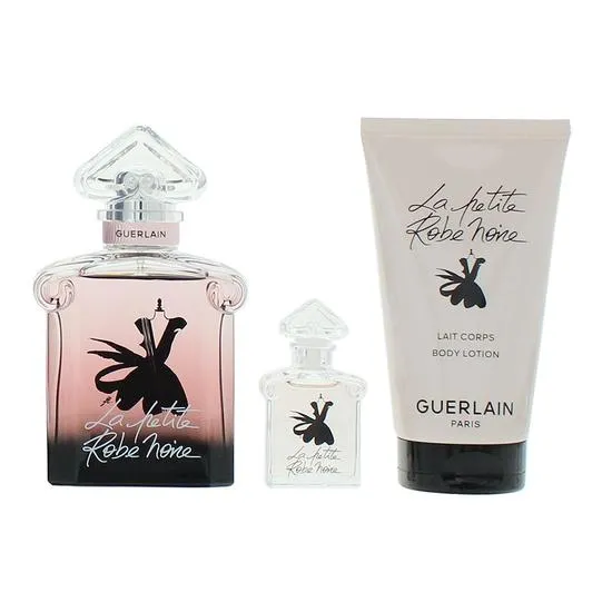 GUERLAIN La Petite Robe Noir Eau De Parfum 50ml, Body Lotion 75ml Gift Set 50ml