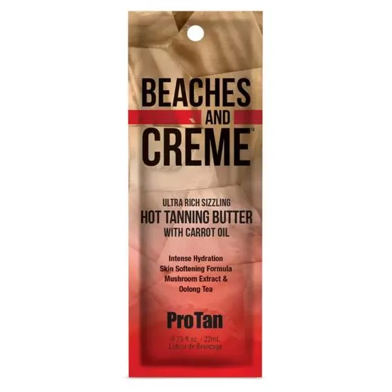 Ergoline Plus Beaches & Creme Hot Tanning Sunbed Butter 22ml