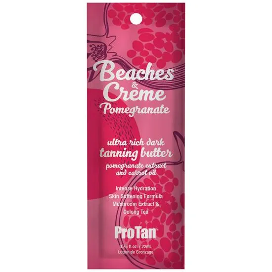 Ergoline Plus Beaches & Creme Pomegranate Tanning Butter 22ml