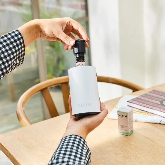 Neom Organics Wellbeing Pod Mini+ Waterless Essential Oil Diffuser White