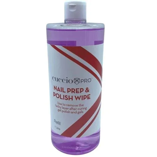 Cuccio Nail Prep & Polish Wipe 480ml