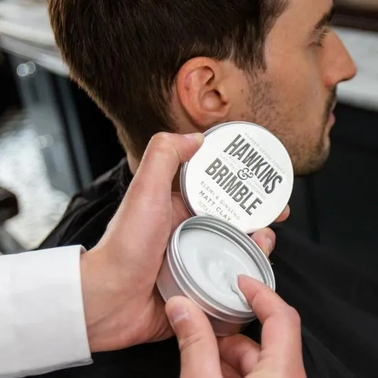 Hawkins & Brimble Matte Clay Medium-Strong Hold