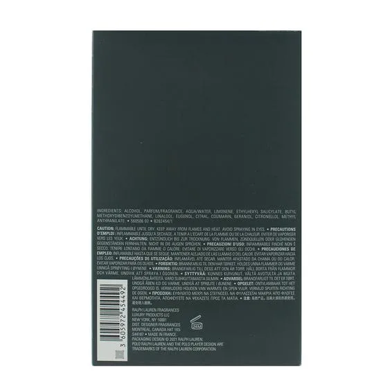 Ralph Lauren Polo Cologne Intense Eau De Parfum 237ml