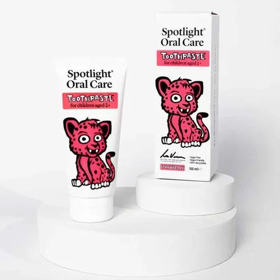 Spotlight Kids Cheetah Strawberry Toothpaste