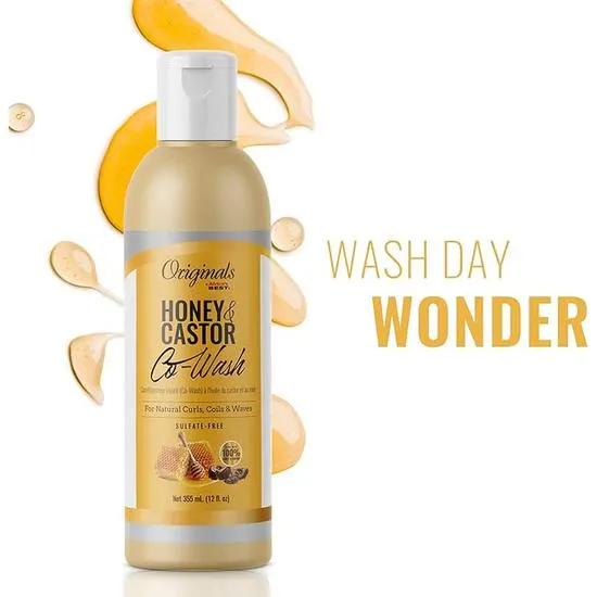 Africa's Best Originals Honey & Castor Co-Wash 355ml