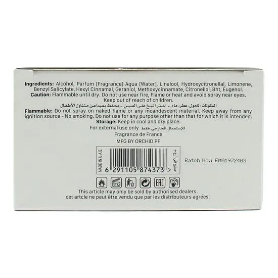 Orchid Emotion Eau De Parfum 100ml