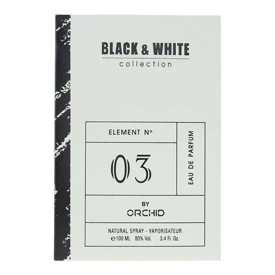 Orchid Black & White Collection Element No. 03 Eau De Parfum 100ml