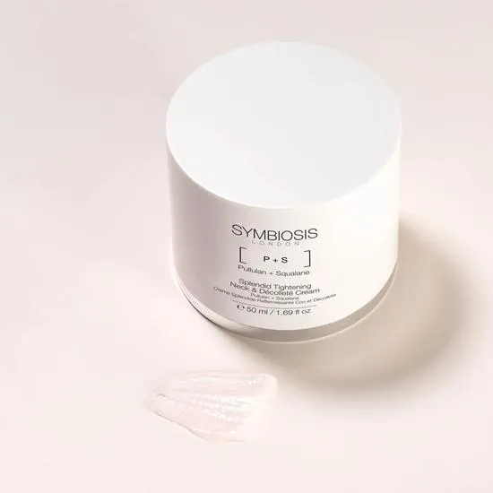 Symbiosis [Pullulan + Squalane] Splendid Tightening Neck & Decollete Cream