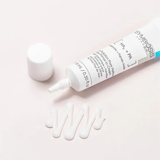 Symbiosis [Hyaluronic + Palmitic Acids] Anti-Pollution Pore Refiner Eye Primer-in-cream