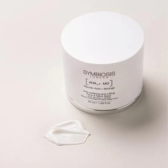 Symbiosis [Glycolic Acid + Moringa] Anti-oxidising & Lifting Face & Neck Mask