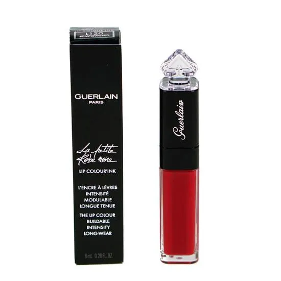 GUERLAIN La Petite Robe Noire Red Liquid Lipstick Ink L140 Conqueror