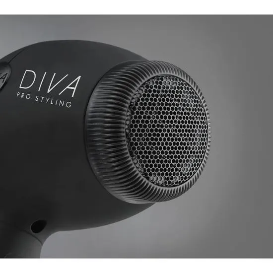 Diva Professional Styling Ultima 5000 Purple Hair Dryer With Wand