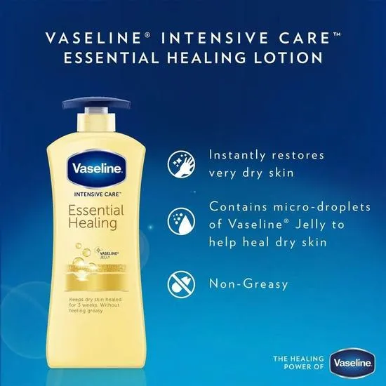Vaseline Intensive Care Essential Healing Body Lotion 600ml