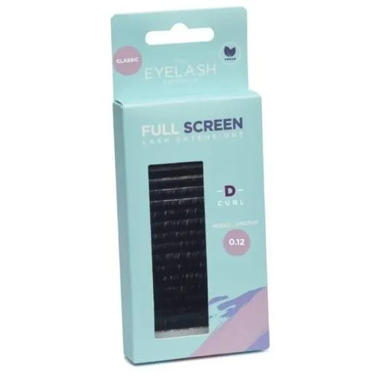Eyelash Emporium The Eyelash Emporium Full Screen Lashes D Curl 0.12mm Mixed Lengths