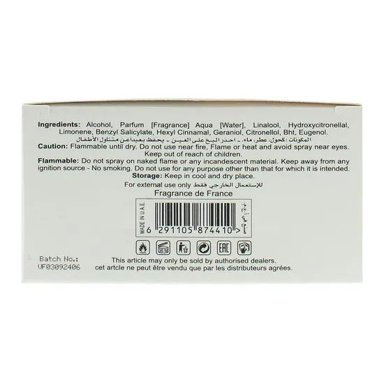 Orchid Vigilance Pour Femme Eau De Parfum 100ml