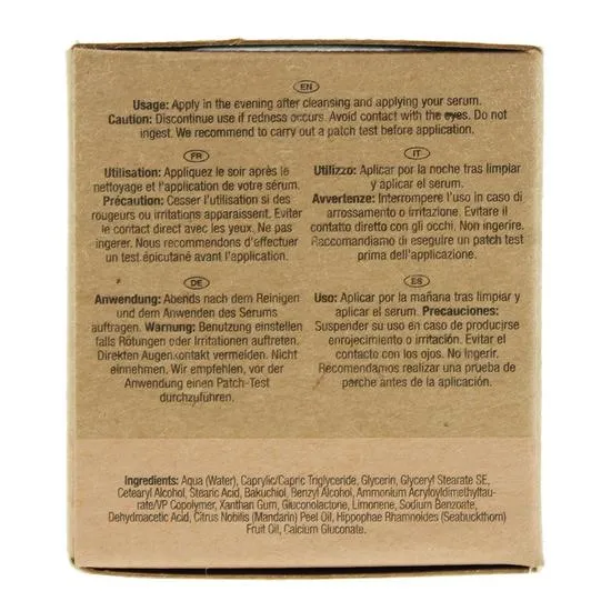 Organic & Botanic Mandarin Orange Enhancing Night Moisturiser 60ml