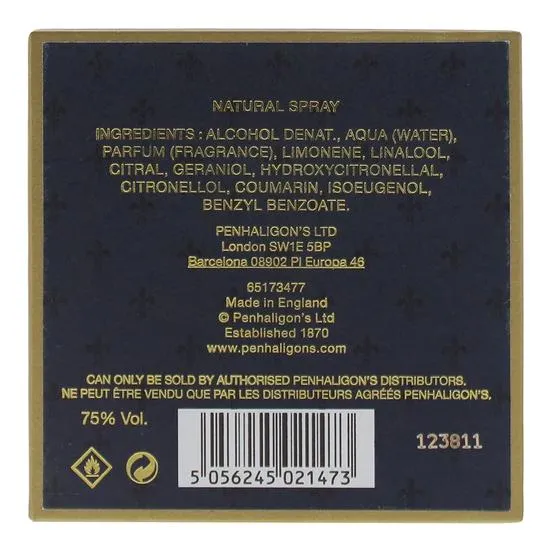 Penhaligons Blenheim Bouquet Eau De Toilette 100ml