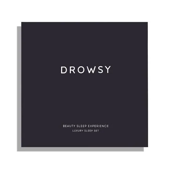 Drowsy Beauty Sleep Experience 1x Sleep Mask, 1x Silk Pillowcase, 1x Carry Pouch & 1x Pillow Spray