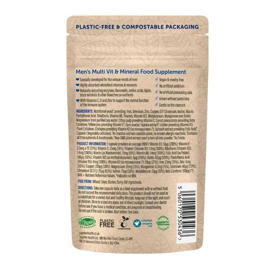 Together Health Mens Multivitamin & Mineral Capsules 30 Capsules