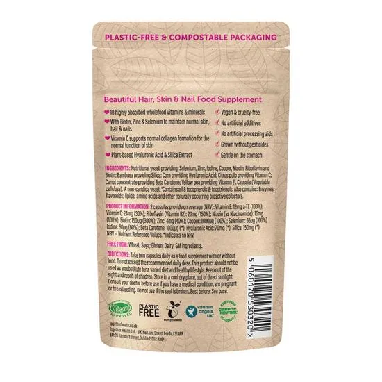 Together Health Beautiful Hair, Skin & Nails Caps 60 Capsules