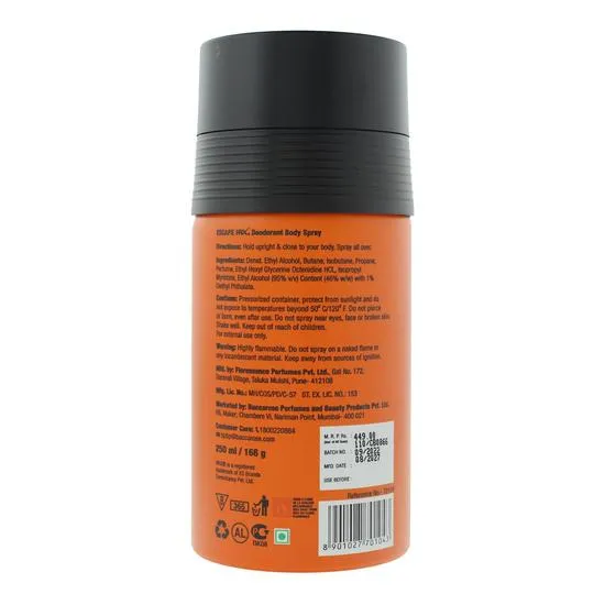 HRX Escape For Men Deodorant Body Spray 250ml