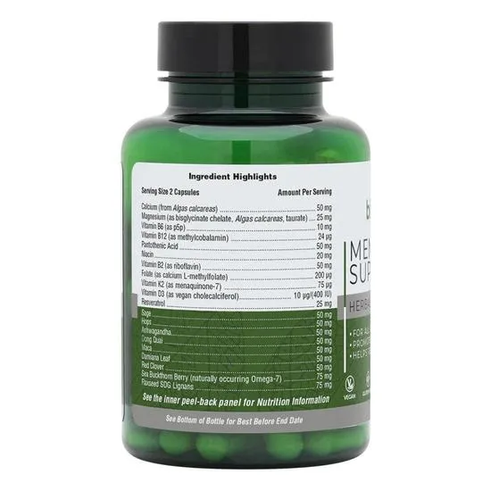 Nature's Plus BioAdvanced Menopause Support Capsules 60 Capsules