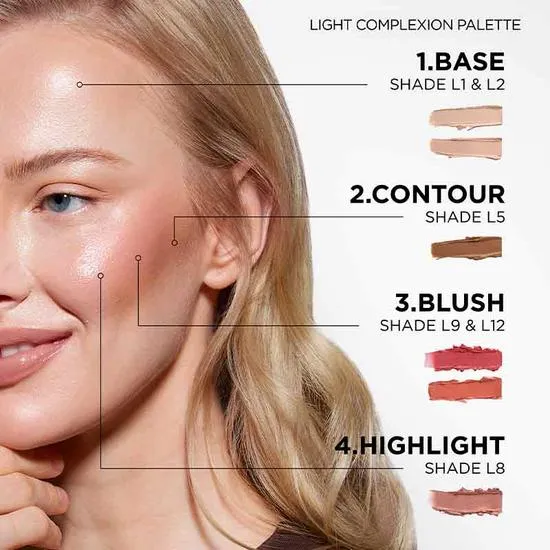 SOSU by SJ Complete Canvas Complexion Palette Dark