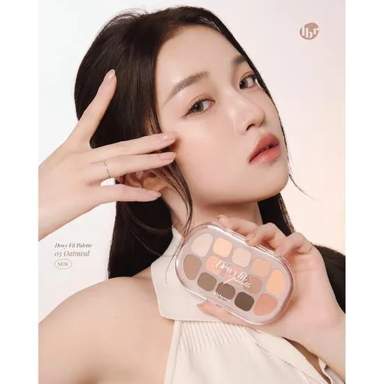 Lilybyred Dewy Fit Palette 01 Peach Cream