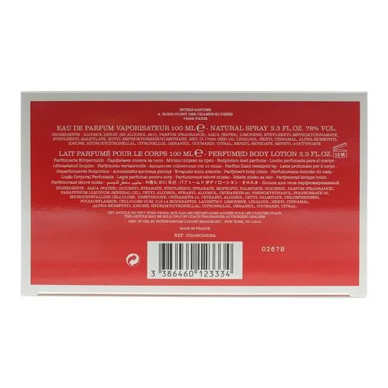 Coach Poppy Eau De Parfum 100ml & Body Lotion 100ml Travel Set 100ml