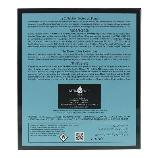 Affinessence Musc Ambre Gris Eau De Parfum 50ml